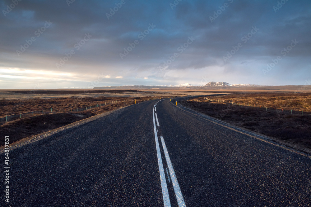 road in Iceland