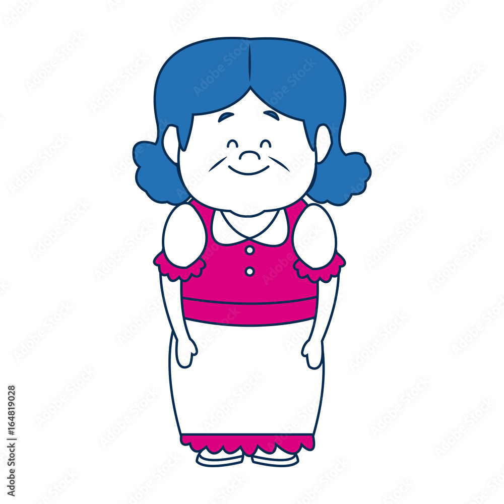 portrait of lovely grandmother old woman happy portrait of lovely grandmother old woman happy