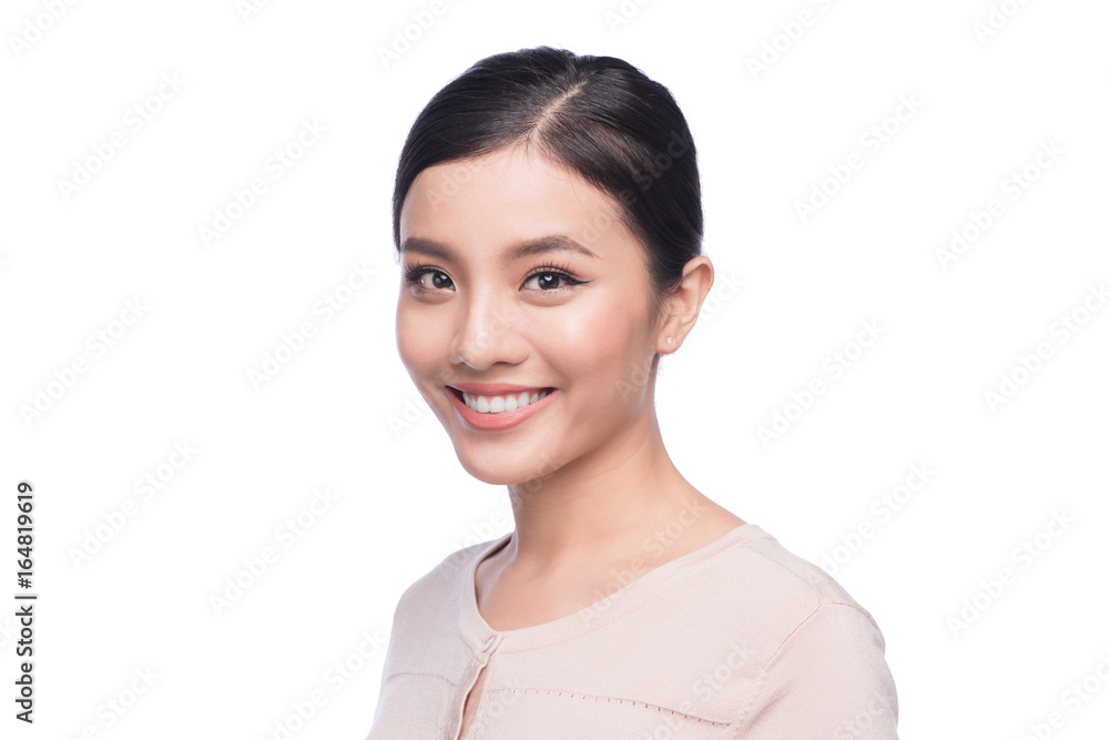 Naturally beautiful woman with perfect white teeth smile, Naturally beautiful woman with perfect white teeth smile,