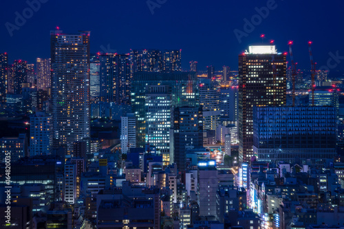 Night view of Tokyo -                   