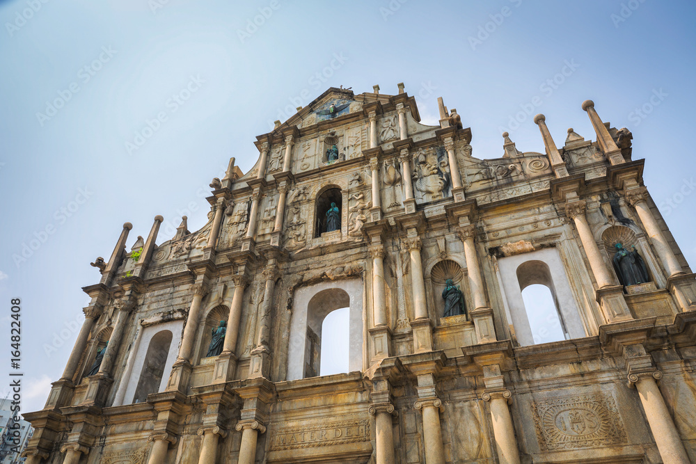 Ruins of St. Paul's Church in Macau