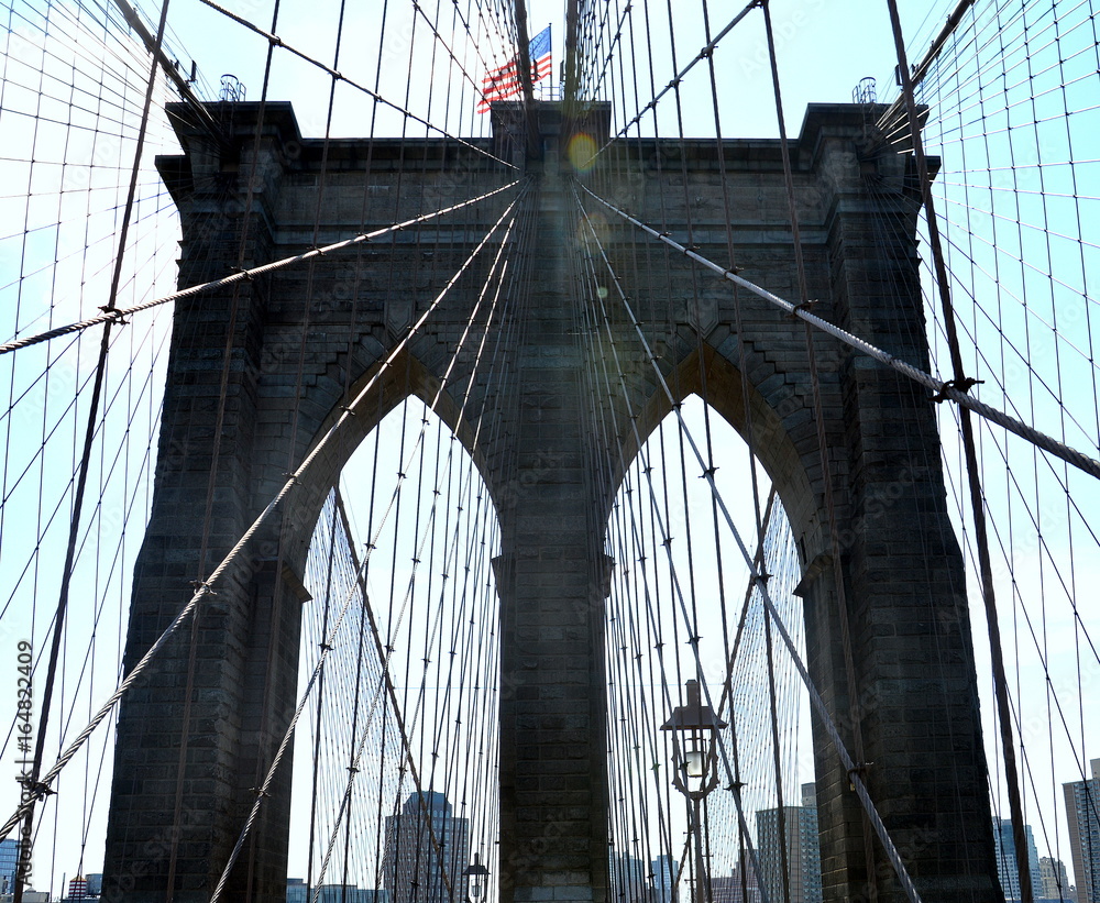 Naklejka premium Brooklyn bridge 