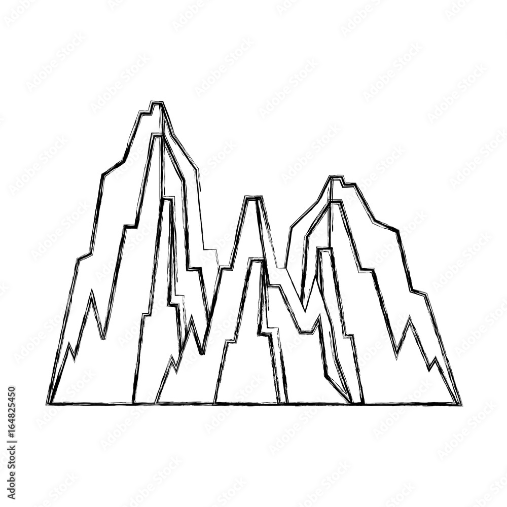 big mountains isolated icon vector illustration design big mountains isolated icon vector illustration design