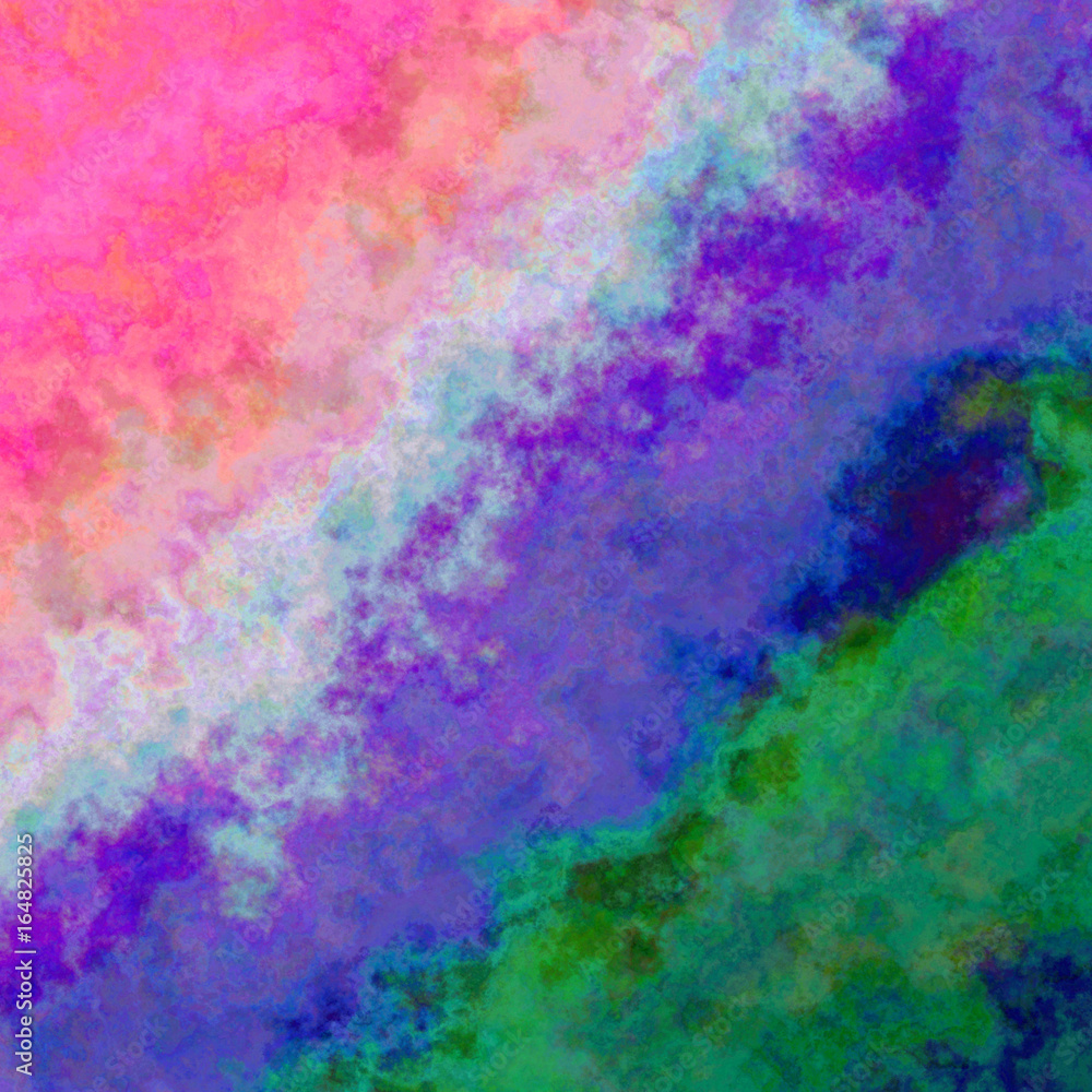 interesting uneven colorful background texture with blue pink green colors blend