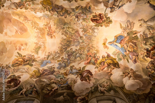 Mural of Saint Mary Cathedral in Toledo