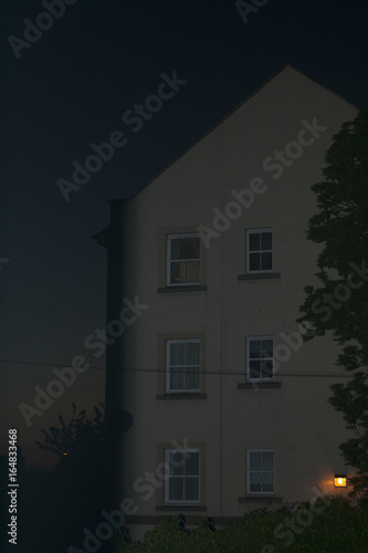 Nighttime House