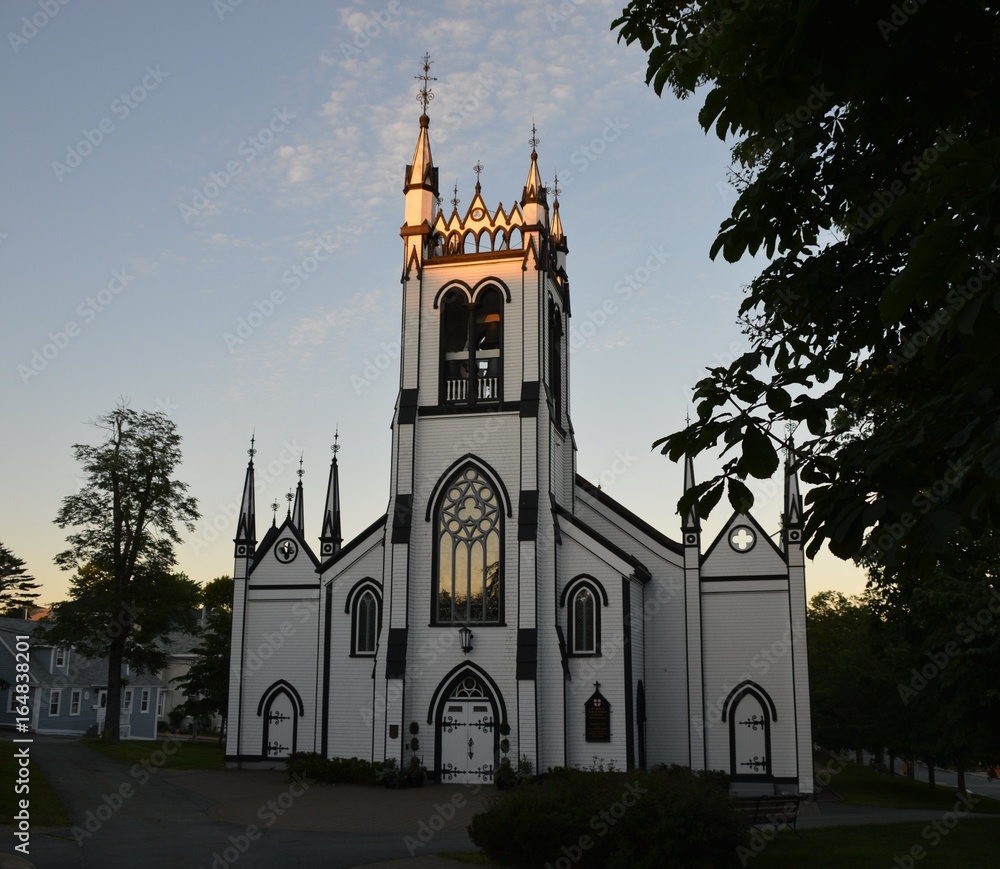 St. John's Anglican Church at Lunenburg, Nova Scotia