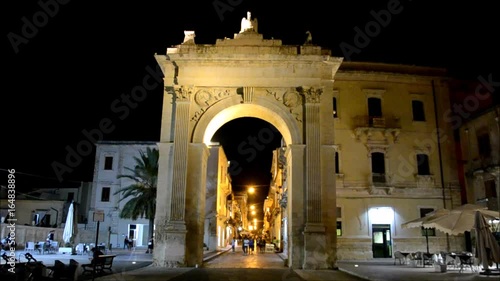 Porta Reale, Noto, Syracuse photo