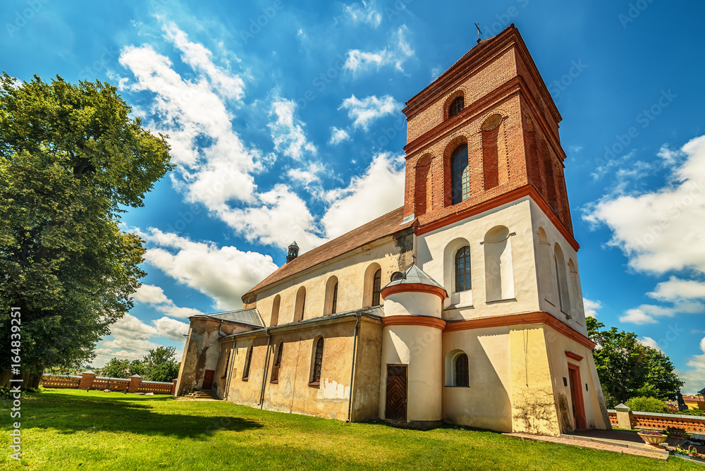 Belarus: Catholic Church of St. Nicolas in  Mir
