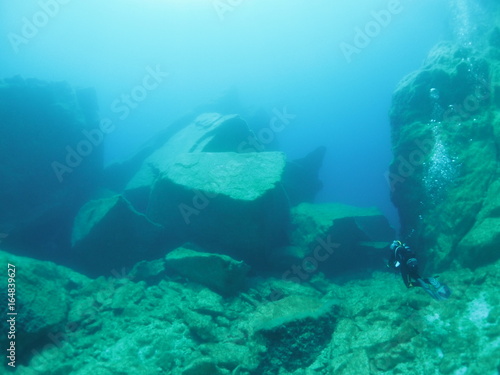 ex-Azure Window Boulder Reef  Dwejra  Gozo