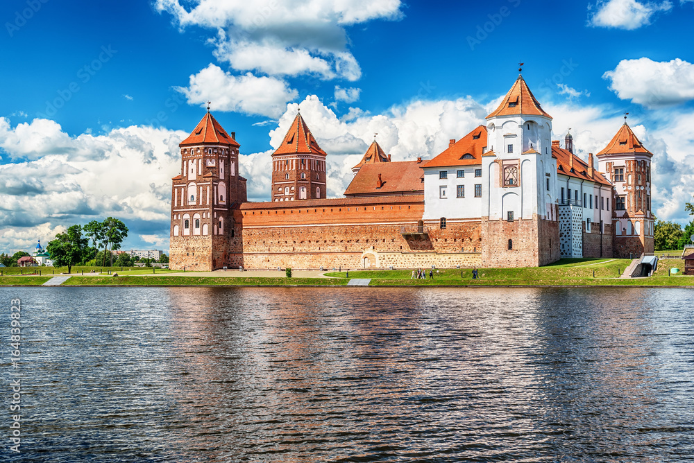 Belarus: Mir castle in the summer
Belarus: Mir castle in the summer