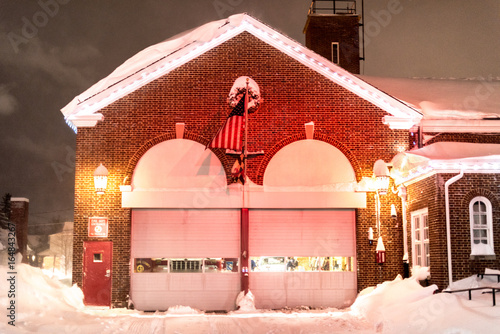 Snowy Firehouse © Nick