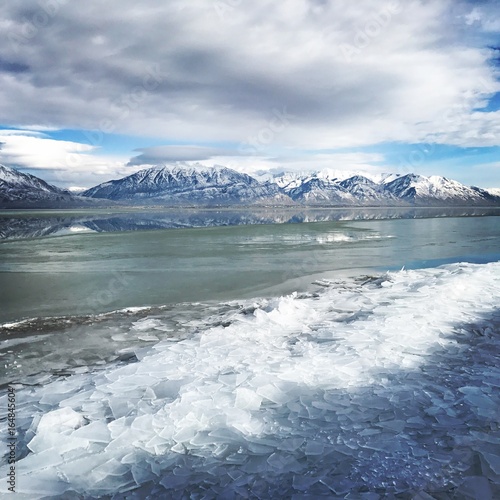 Ice Shards of Utah Lake