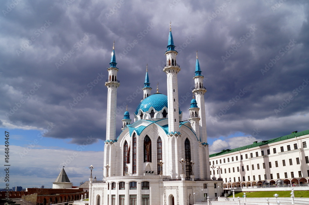 Kul Sharif mosque in Kazan Kremlin. Republic of Tatarstan. Russia.