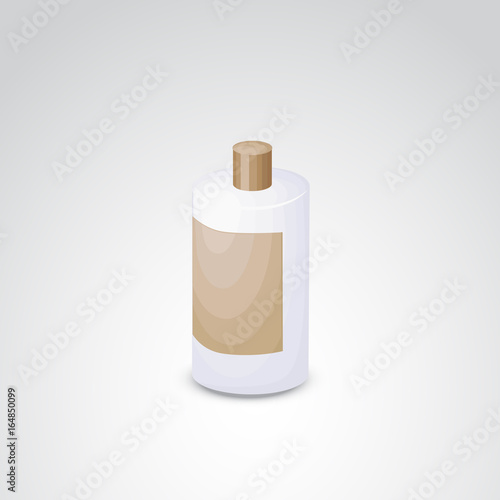 Shampoo vector icon.