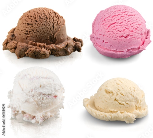 Color ice cream.
