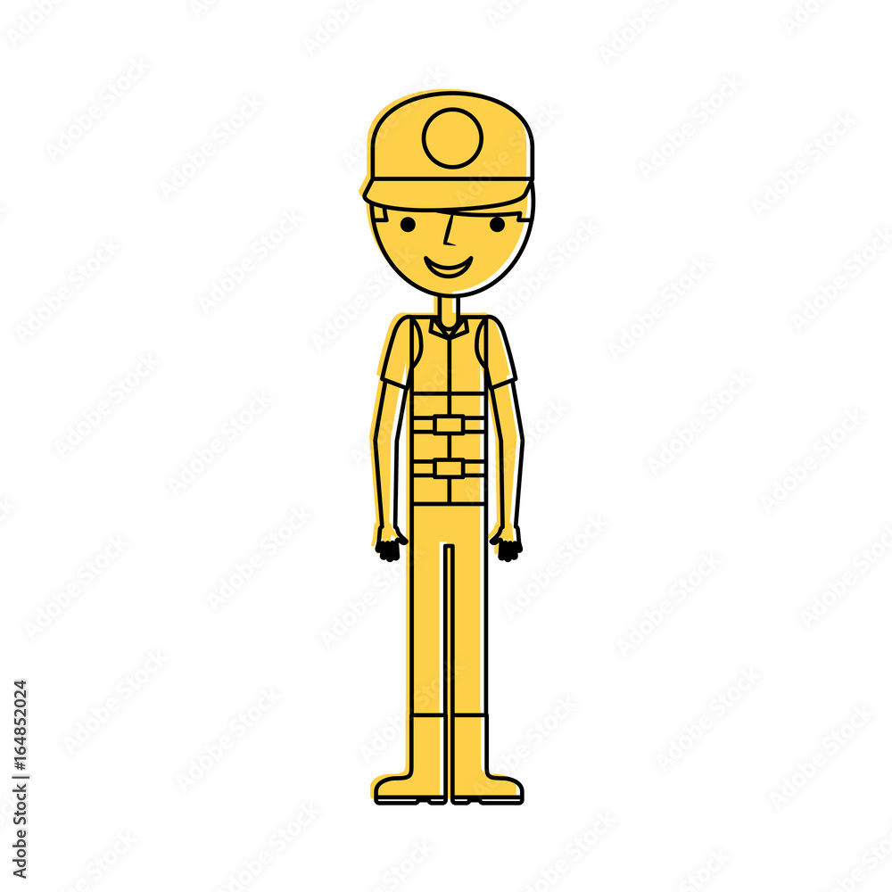 fisherman with hat avatar character vector illustration design fisherman with hat avatar character vector illustration design