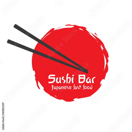 Japan food vector logo design