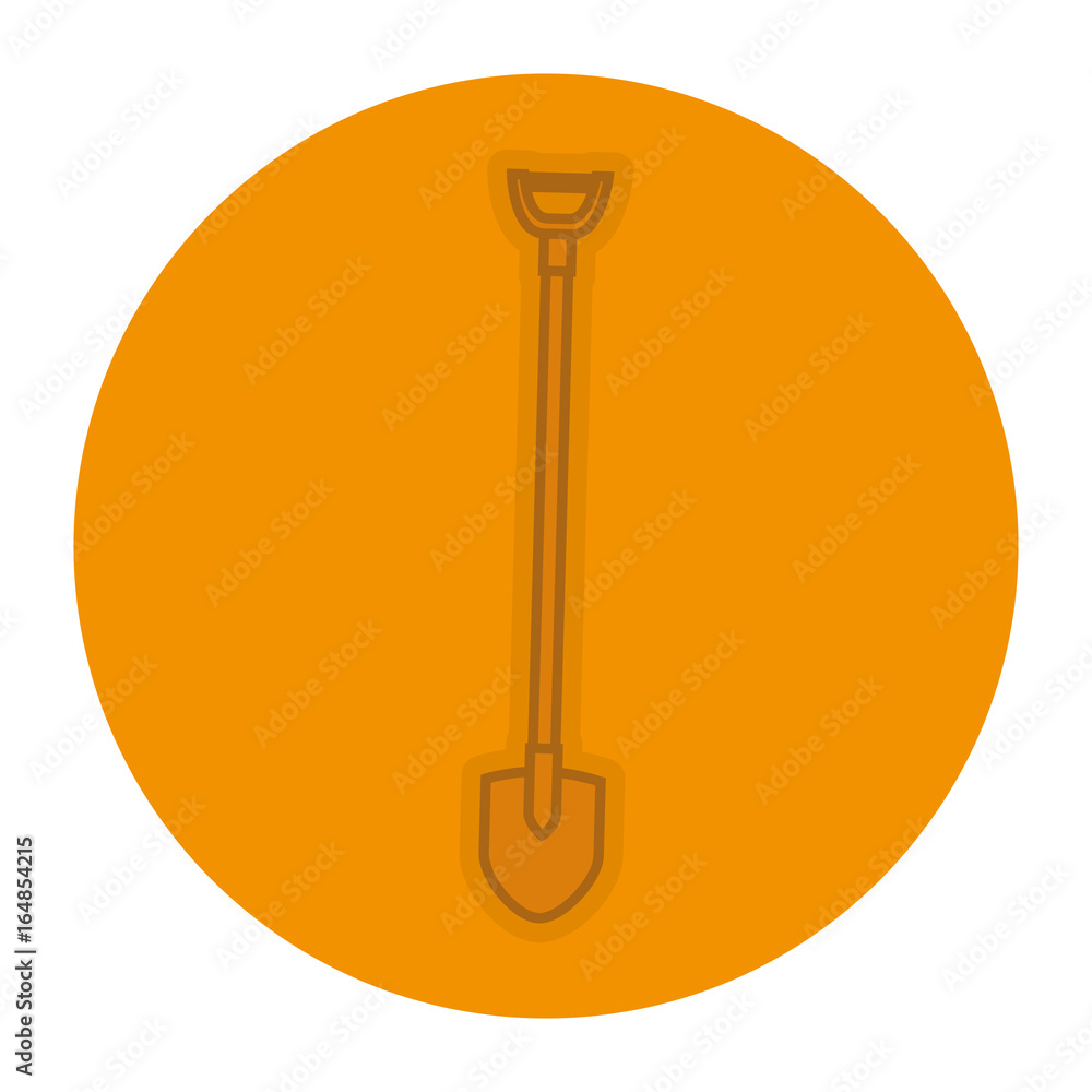 shovel construction isolated icon vector illustration design shovel construction isolated icon vector illustration design