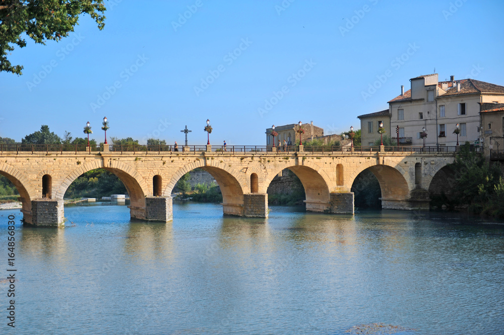 bridge of Sommieres city
