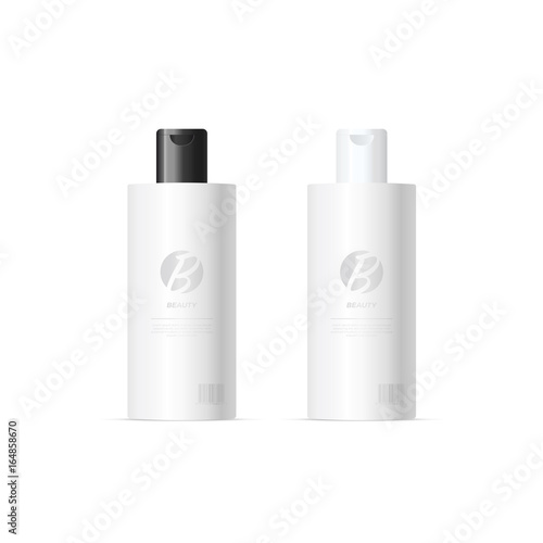Cosmetic Bottle of Cream, Shampoo, Gel, Body Lotion