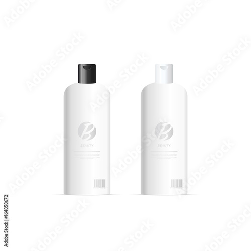 Cosmetic Bottle of Cream, Shampoo, Gel, Body Lotion