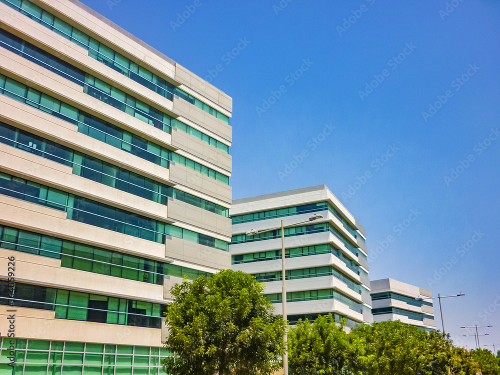 Fototapeta premium Modern Building at Guayaquil, Ecuador