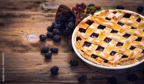 Blackberry pie 