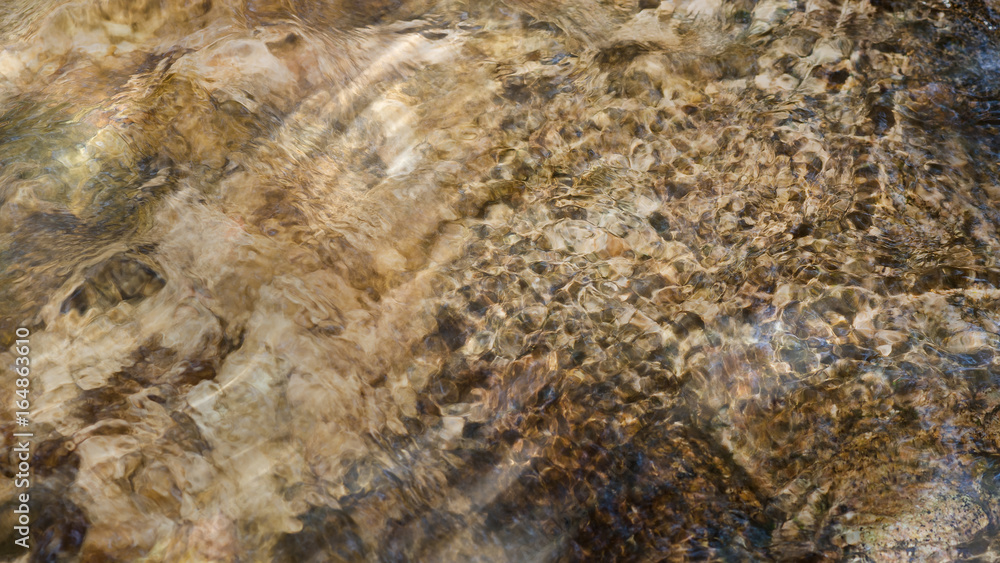 Abstract river water, wave, brown background Abstract river water, wave, brown background