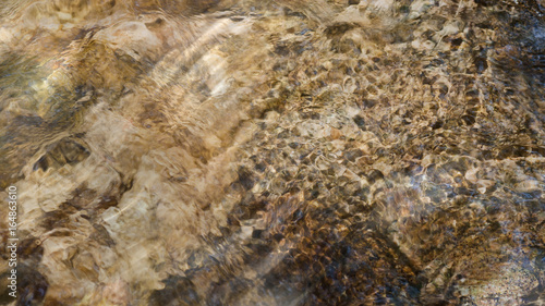 Abstract river water, wave, brown background