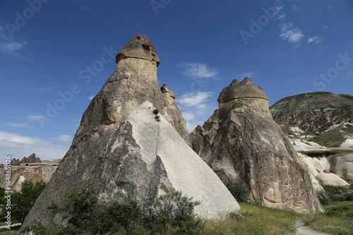 Rock Formations in Pasabag Monks Valley, Cappadocia © EvrenKalinbacak