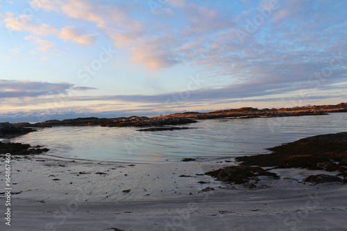 Küste an den Lofoten Norwegen