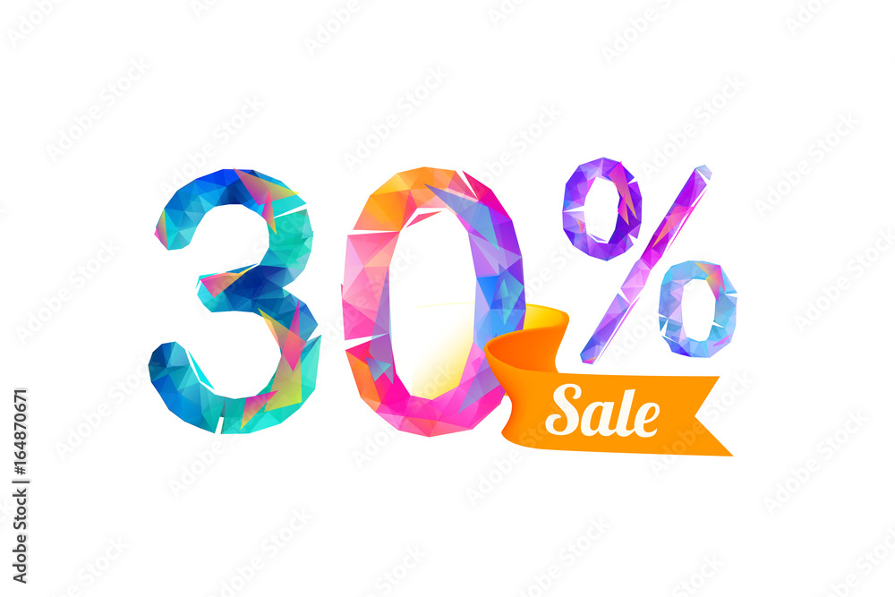 30 (thirty) percents sale
