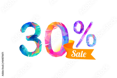 30 (thirty) percents sale