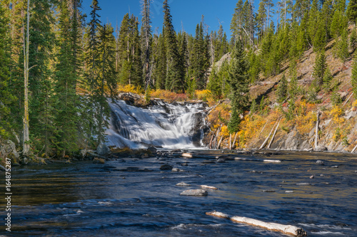 Lewis Falls Yellowstone National Park, Wyoming