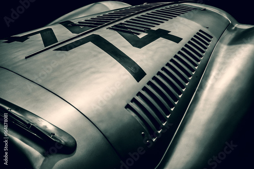 vintage car top view