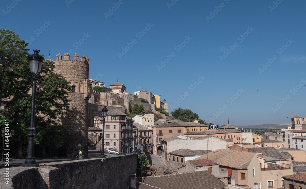Toledo Festung und Burgmauer