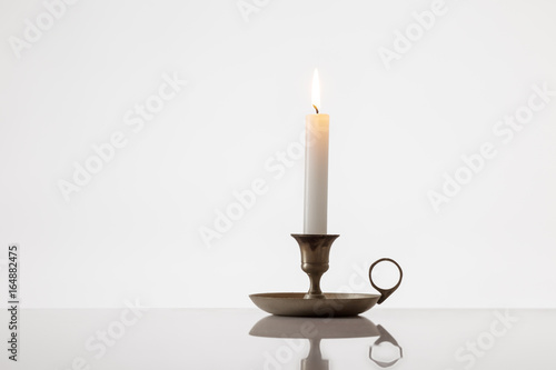 Obraz na plátně Candle burning bright