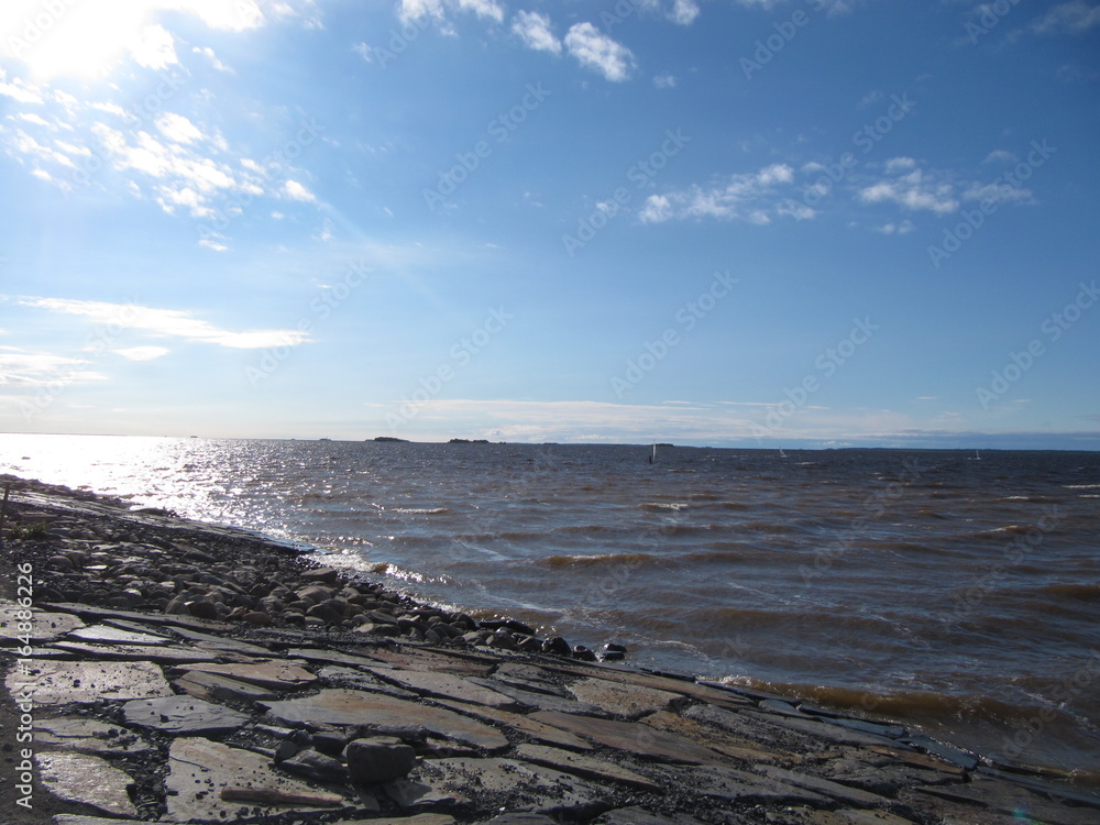 Côte de la mer Baltique 