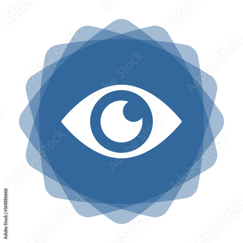 App Icon blau Auge