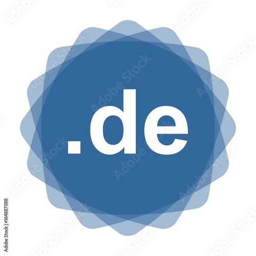 App Icon blau .de