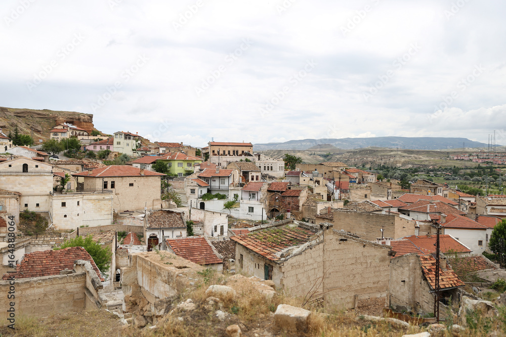 Old Houses in Avanos Town, Turkey