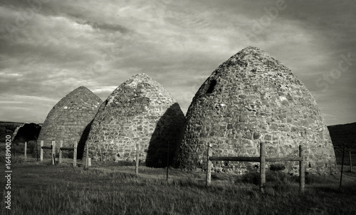 Charcoal Kilns in the ghost town of Piedmont Wyoming