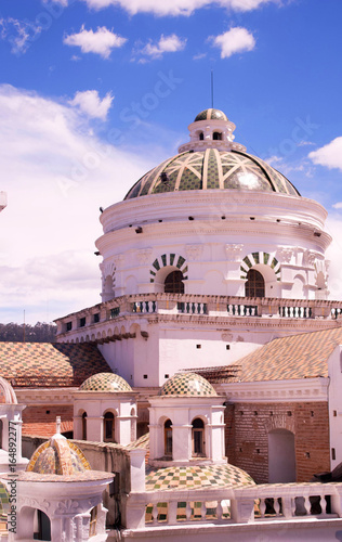 La Compania domes Quito Ecuador South America photo