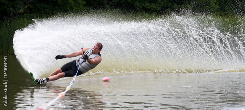 slalom waterskier photo