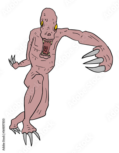 Monster attack