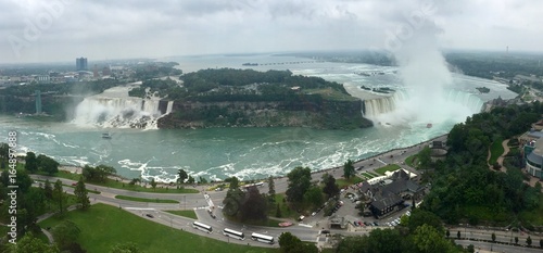 panoramic Niagara Falls
