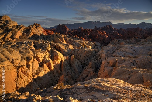 Sunset in the Fire Canyon  Valley of Fire