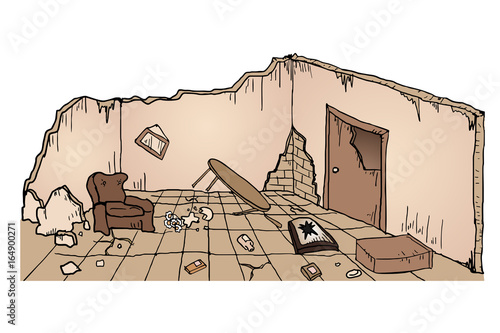 Ruins house