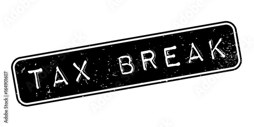 Tax Break rubber stamp. Grunge design with dust scratches. Effects can be easily removed for a clean, crisp look. Color is easily changed.